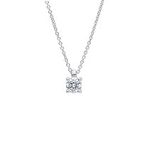 Collier Artigianale Femme in Or blanc Diamante COOR-235-253